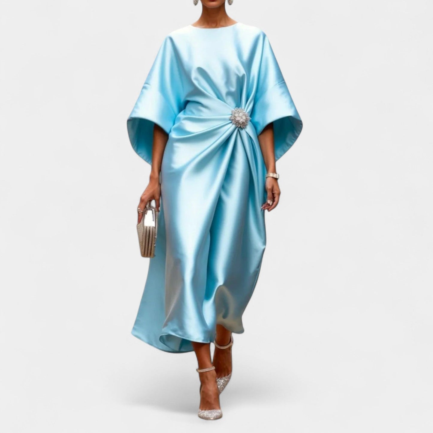 Alexis Midi Dress – Effortless Elegance with Everyday Comfort