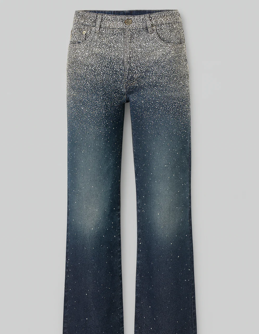 Faye β Starry Wide Leg Jeans