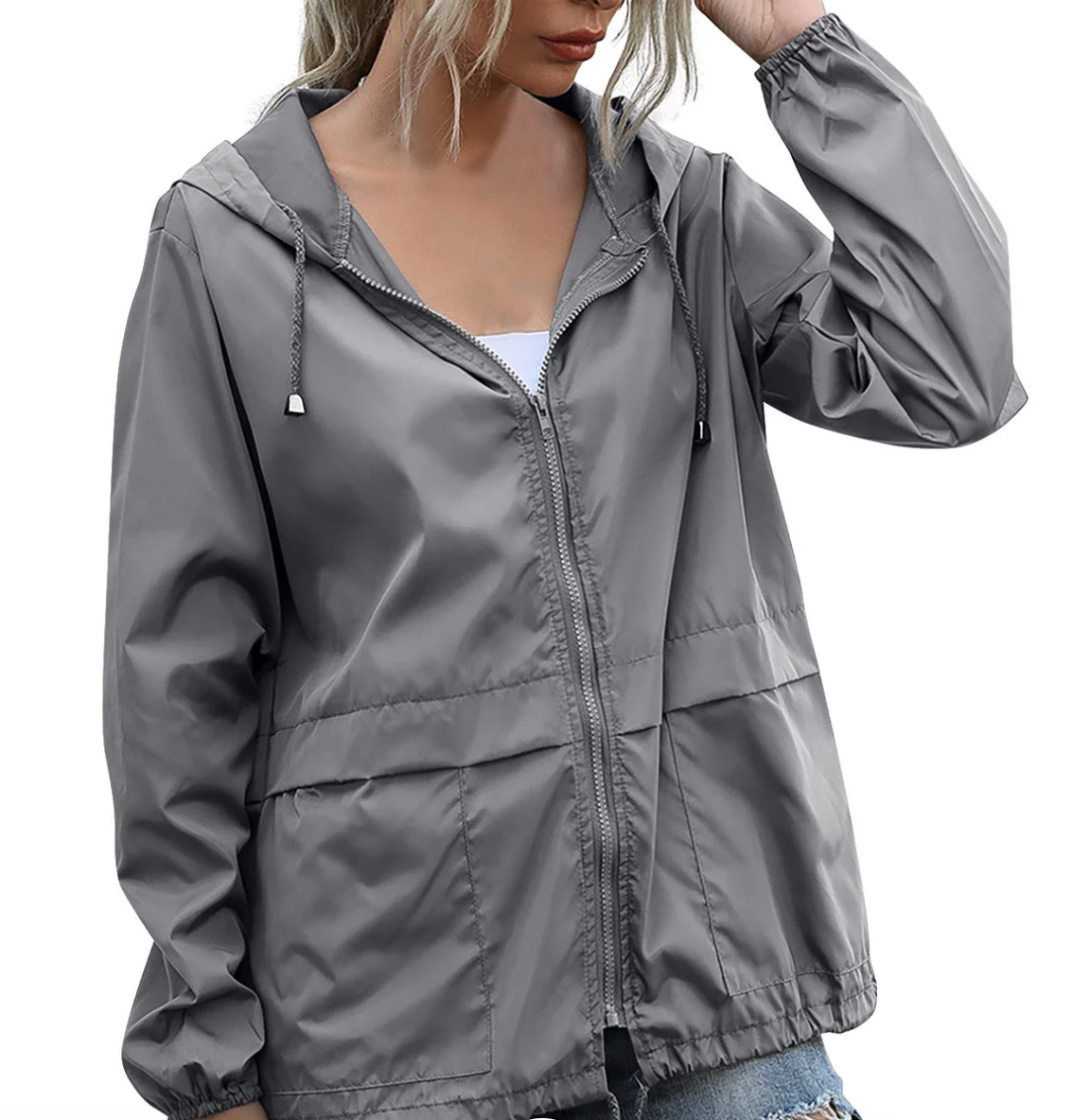 Women’s Hooded Jacket – Polyester