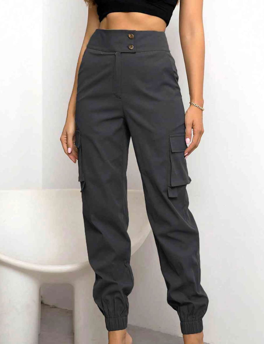 Women’s Cargo Trousers | Fabric Blend
