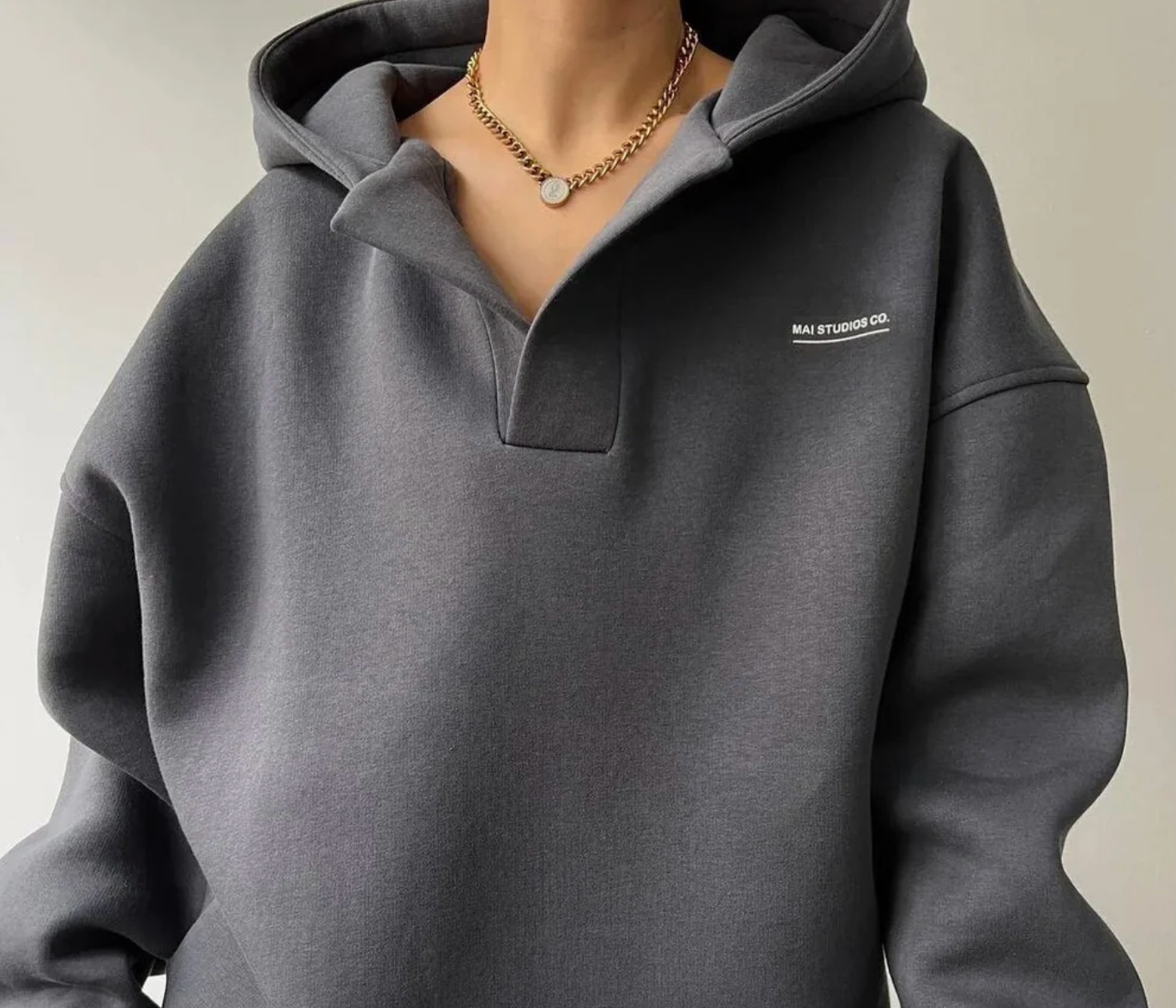 Oversized Damessweatshirt | Katoen