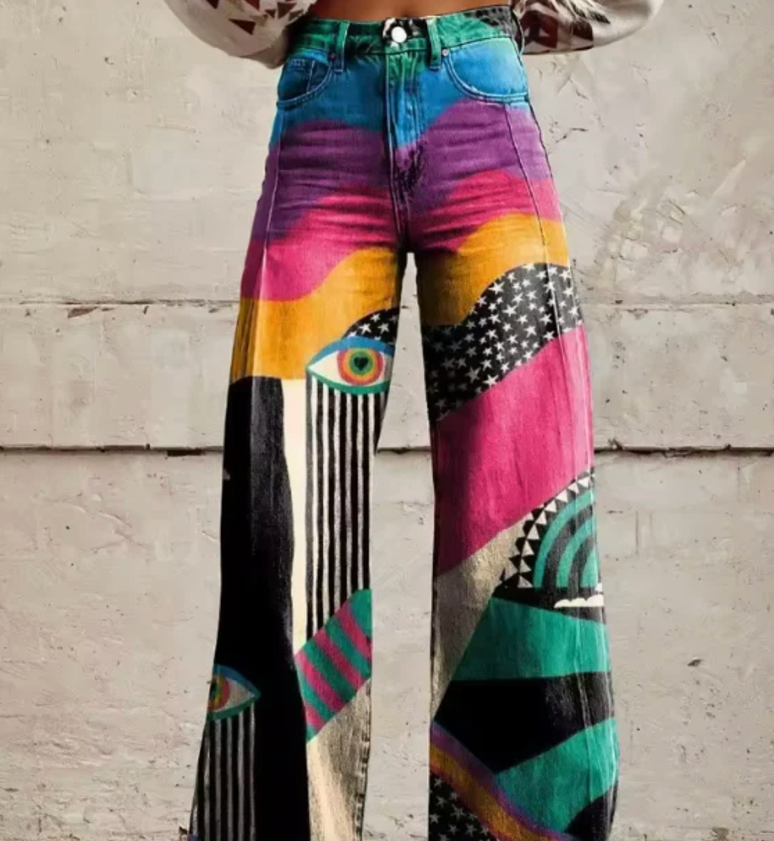 Aurrela | Boho Chic Flared Pants