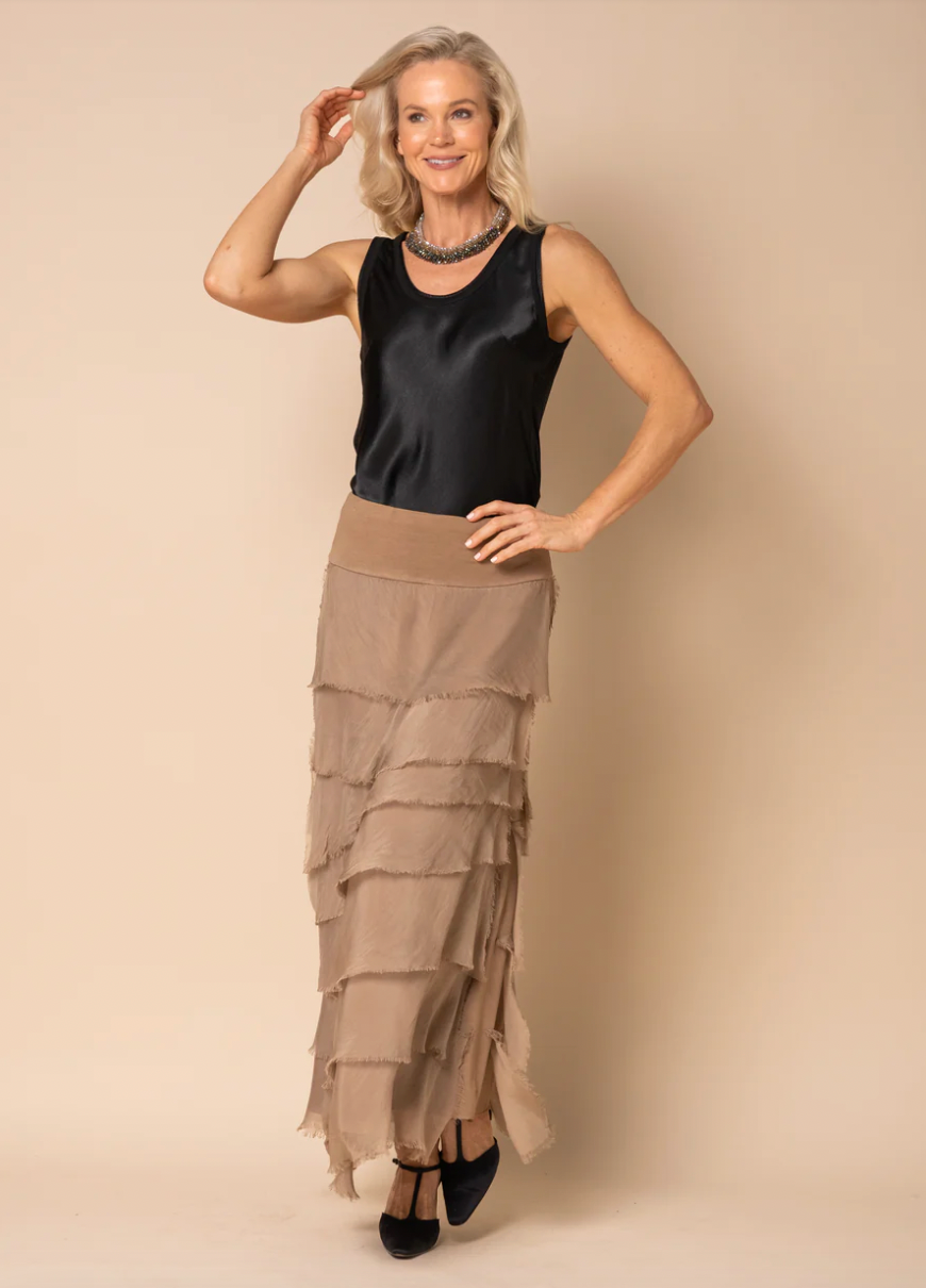 Toyah Singlet | Satin Luxe Essential