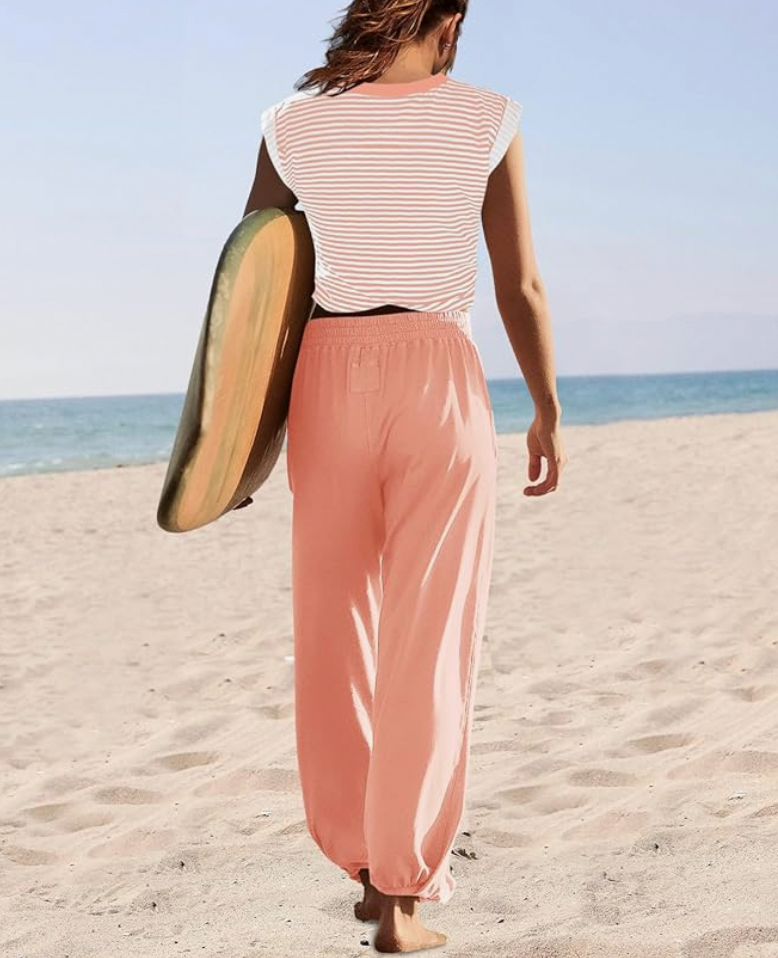 Aurrela | Cropped Top and Wide Trousers with Pockets Tracksuit