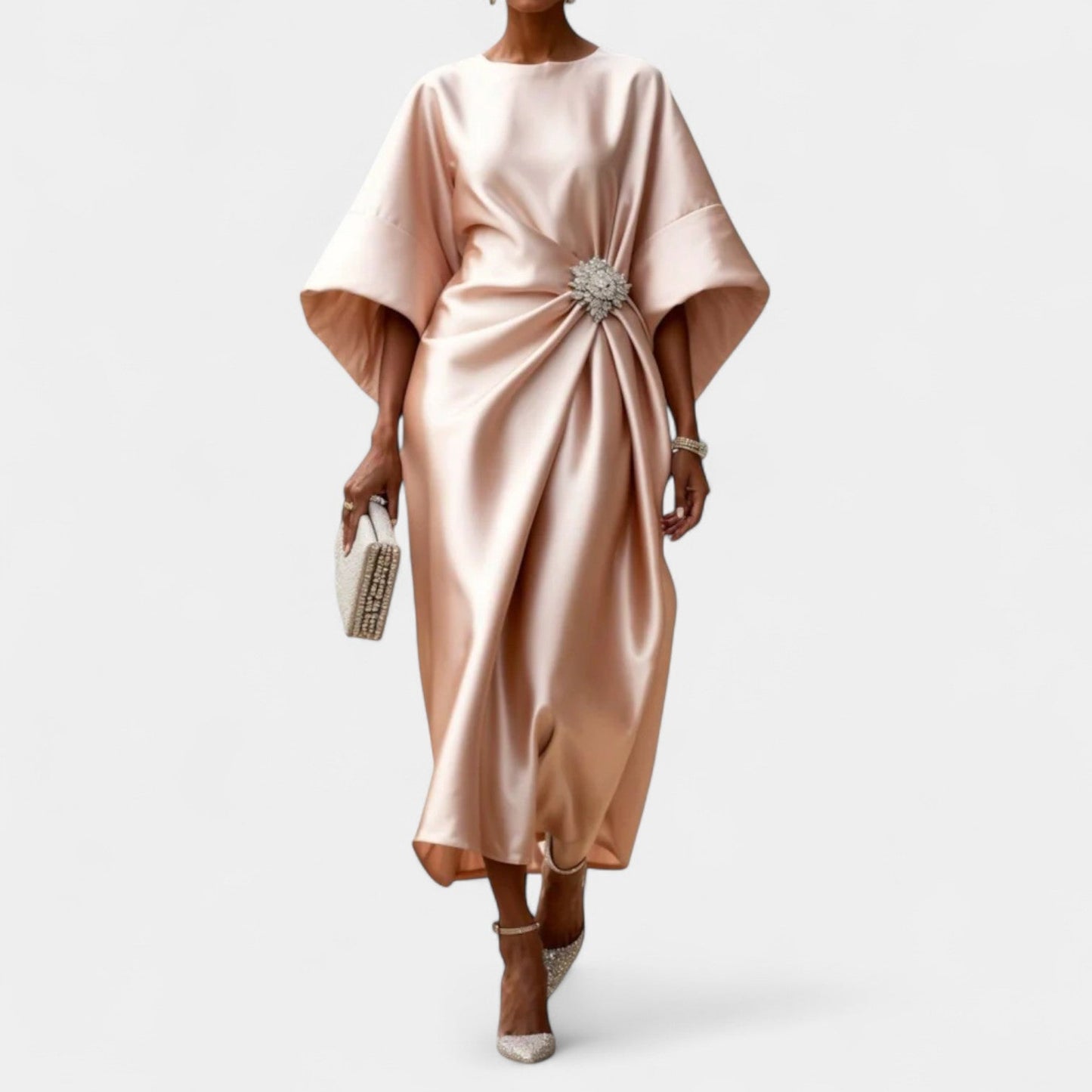 Alexis Midi Dress – Effortless Elegance with Everyday Comfort