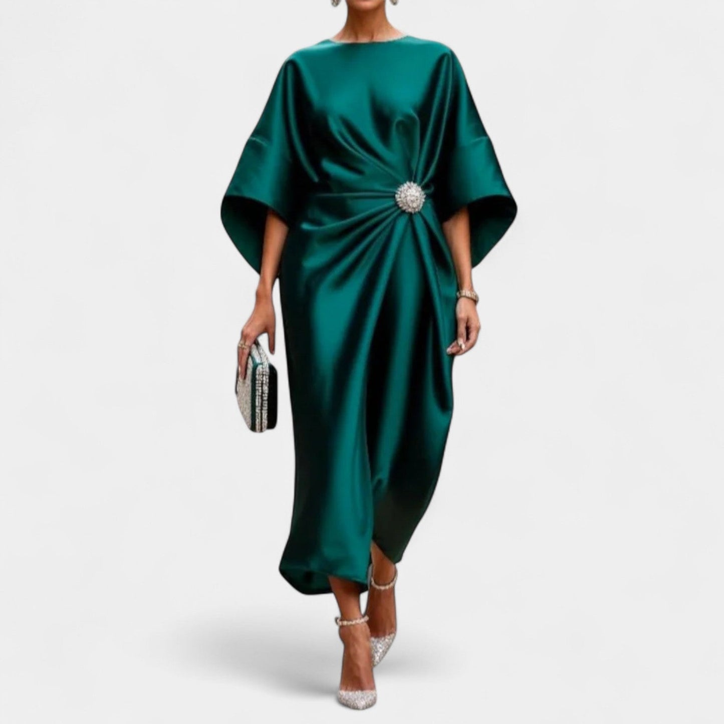 Alexis Midi Dress – Effortless Elegance with Everyday Comfort