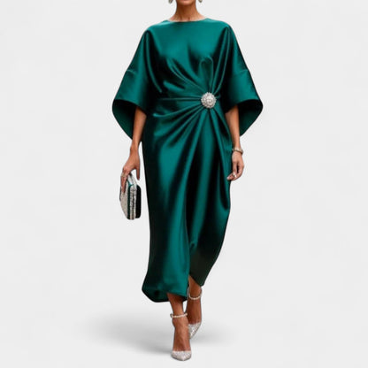 Alexis Midi Dress – Effortless Elegance with Everyday Comfort