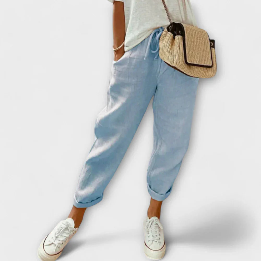 Lightweight Summer Pants – Breathable Comfort with Elegant Style