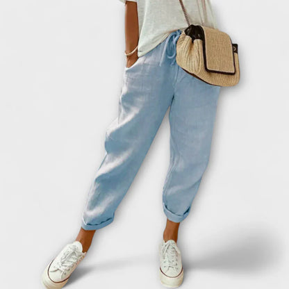 Lightweight Summer Pants – Breathable Comfort with Elegant Style