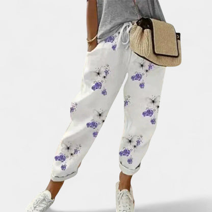 Alannah Striped Pants – Relaxed Sophistication with Everyday Ease