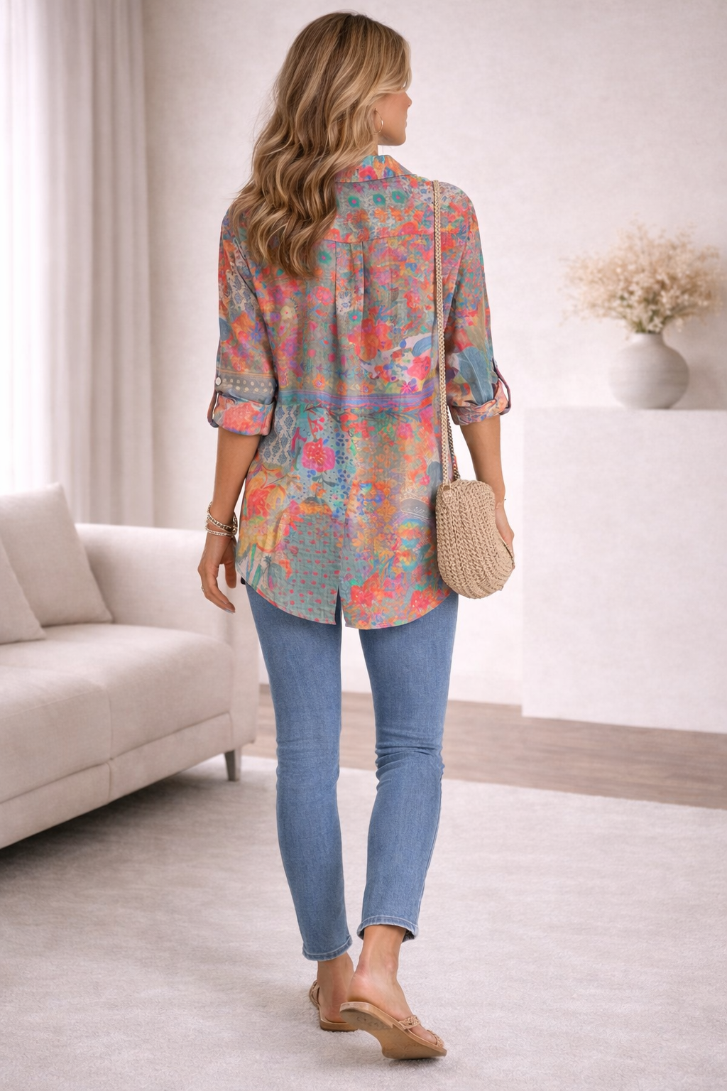 Floral Women’s Blouse | Shirt