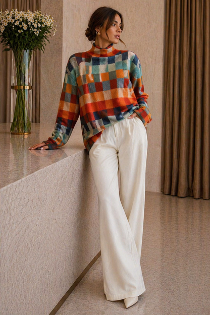 Aurrela | Colourful Cashmere Sweater