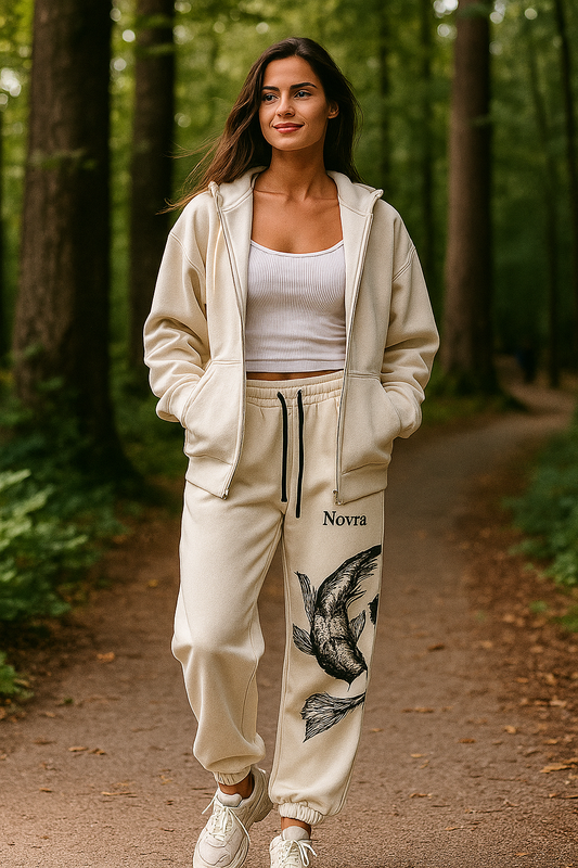 Vera Koi fish sweatpants