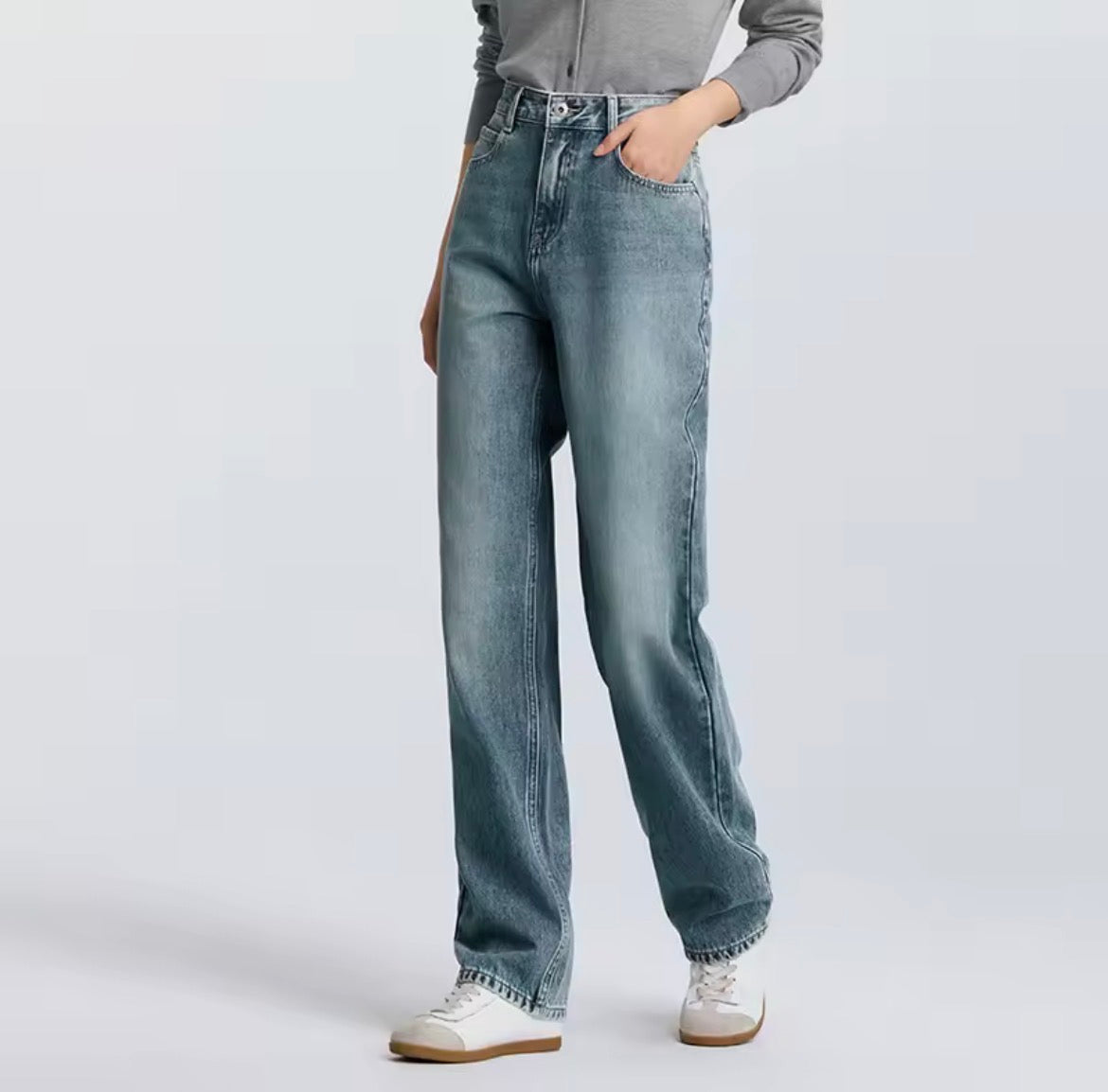 Aurrela Straight Jeans | Bay Sky