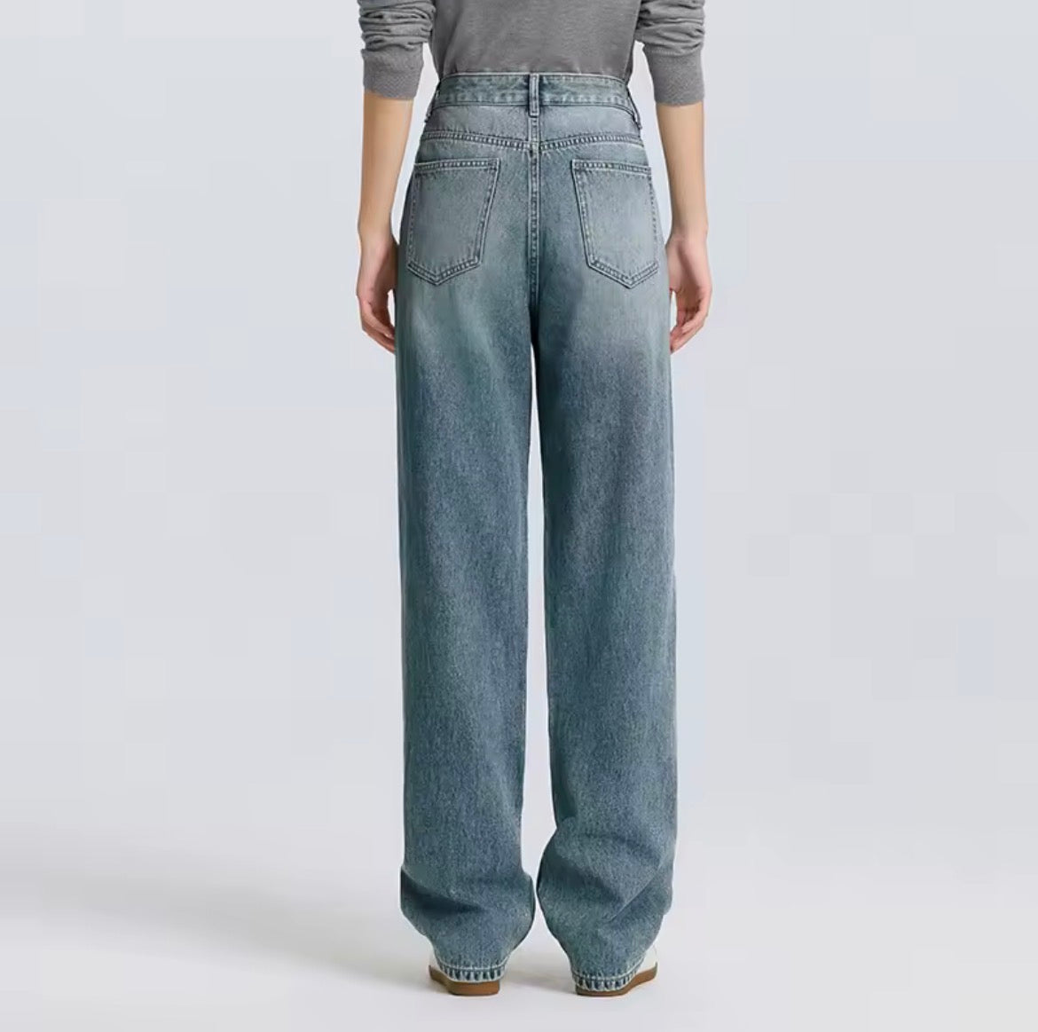 Aurrela Straight Jeans | Bay Sky