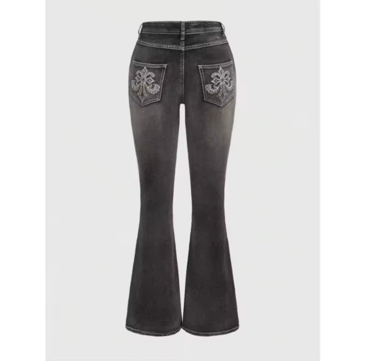 Women's Tiger Bootcut Jeans | Vintage Black