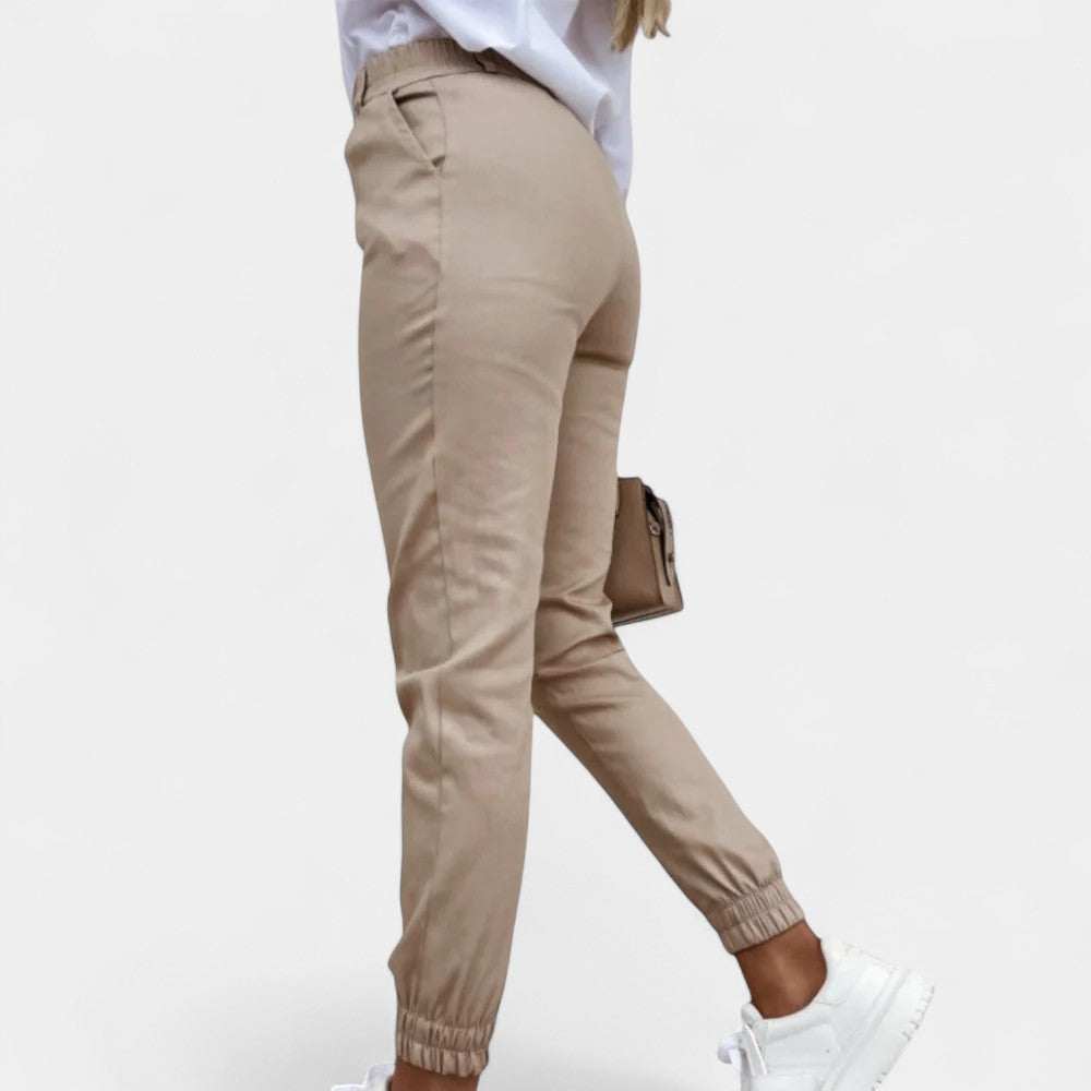 Jenna High Waist Stretch Bottoms – Polished Style with Everyday Comfort