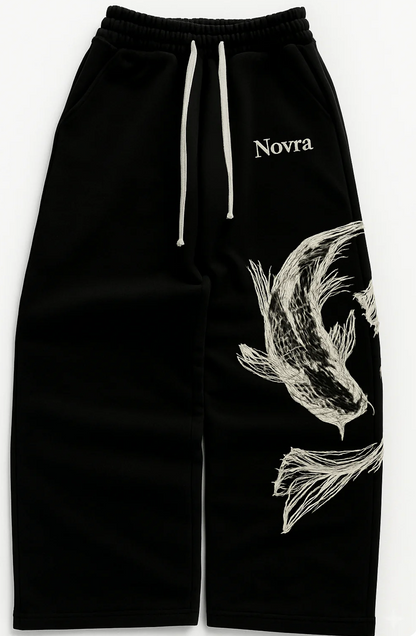 Vera Koi fish sweatpants