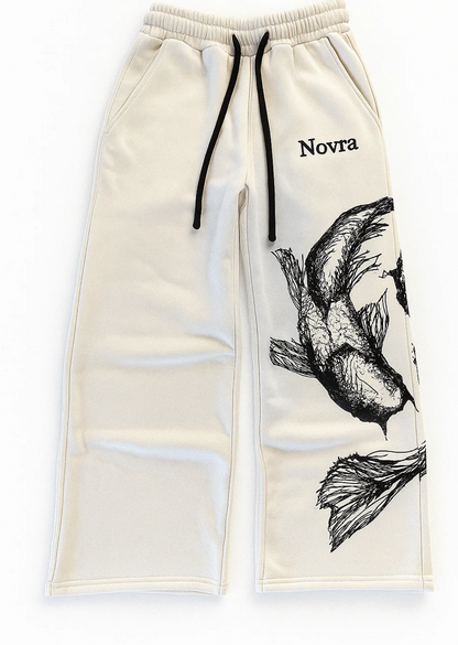 Vera Koi fish sweatpants