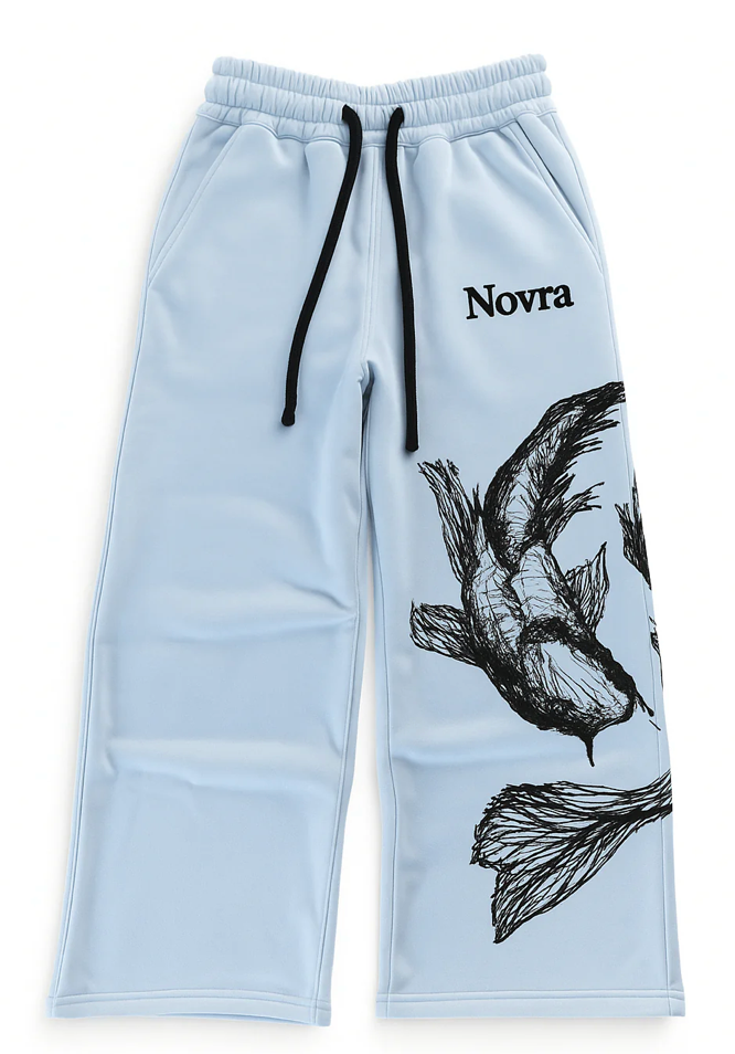 Vera Koi fish sweatpants