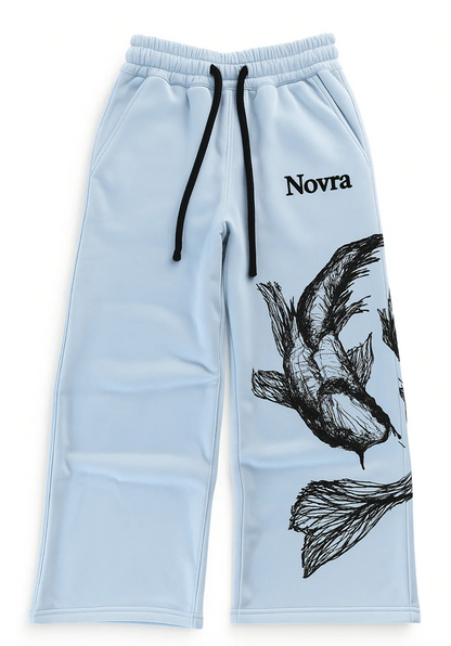 Vera Koi fish sweatpants