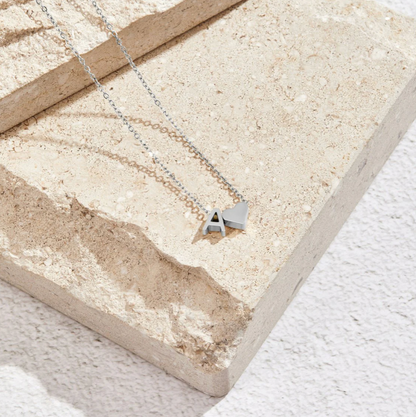 Forever Love & Letter Necklace