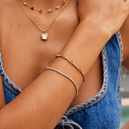 Caudia Tennis Bracelet