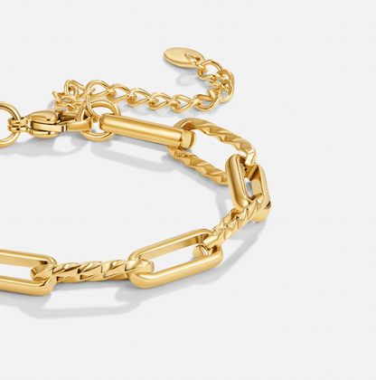 Jihan Chunky Chain Bracelet – Gold