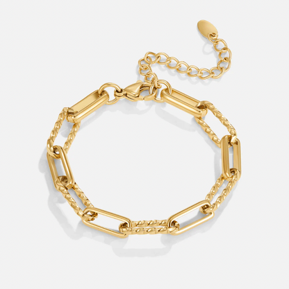 Jihan Chunky Chain Bracelet – Gold