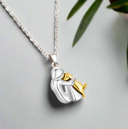 Hug Pendant Necklace