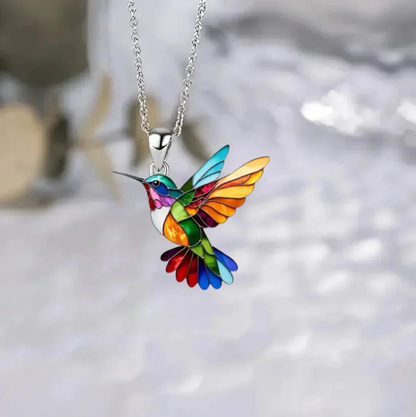 Beautiful Hummingbird Necklace