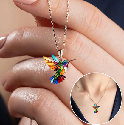 Beautiful Hummingbird Necklace