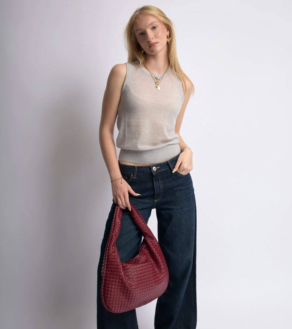 Women’s Shoulder Bag | Woven Texture