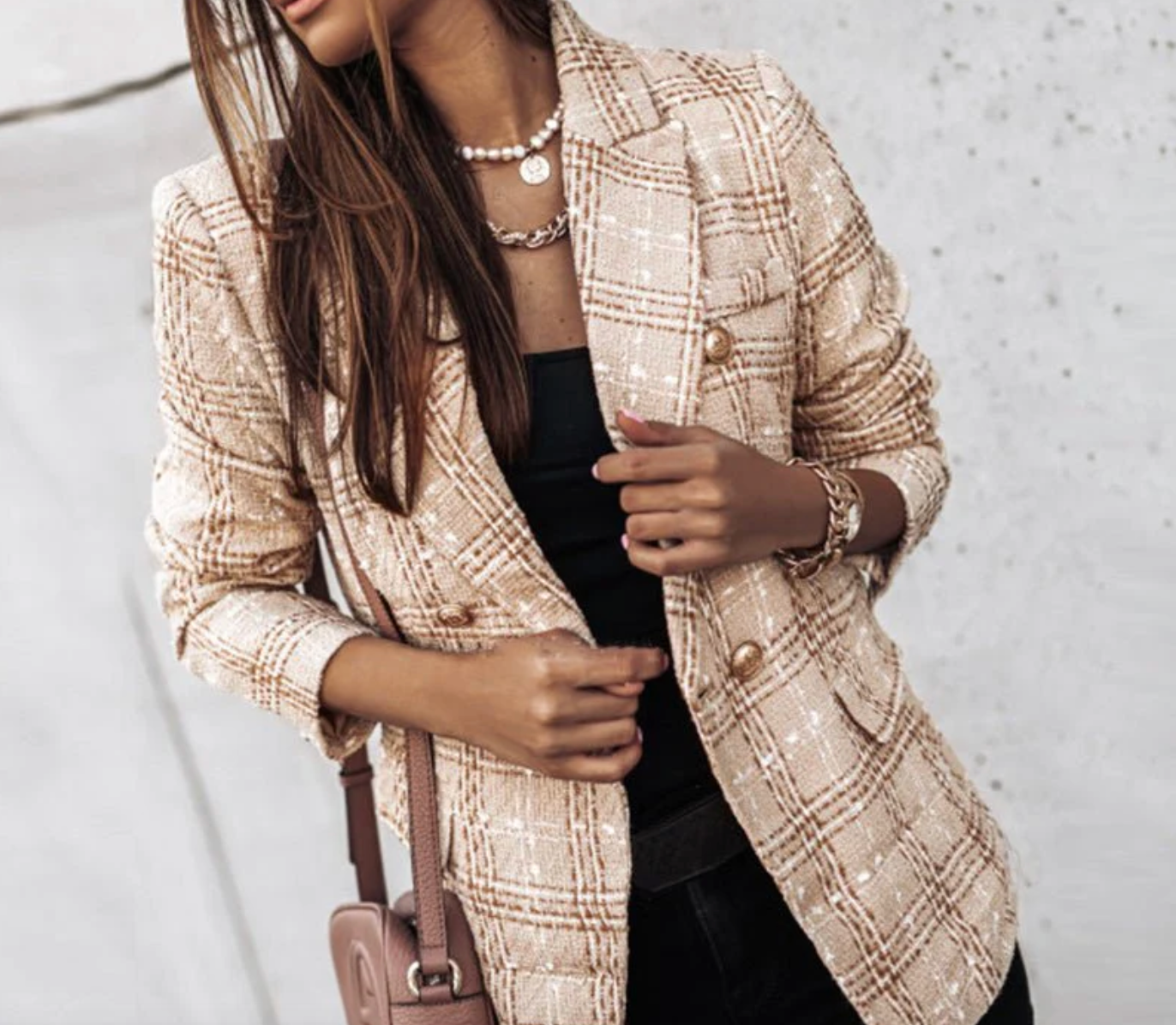 Women’s Plaid Pattern | Blazer