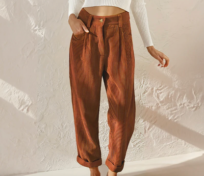 Women’s Casual Wide-Leg Trousers | Relaxed Fit
