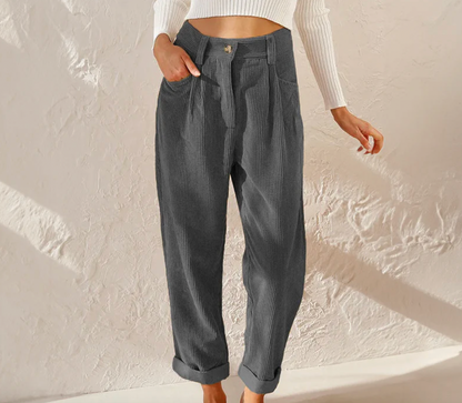 Women’s Casual Wide-Leg Trousers | Relaxed Fit