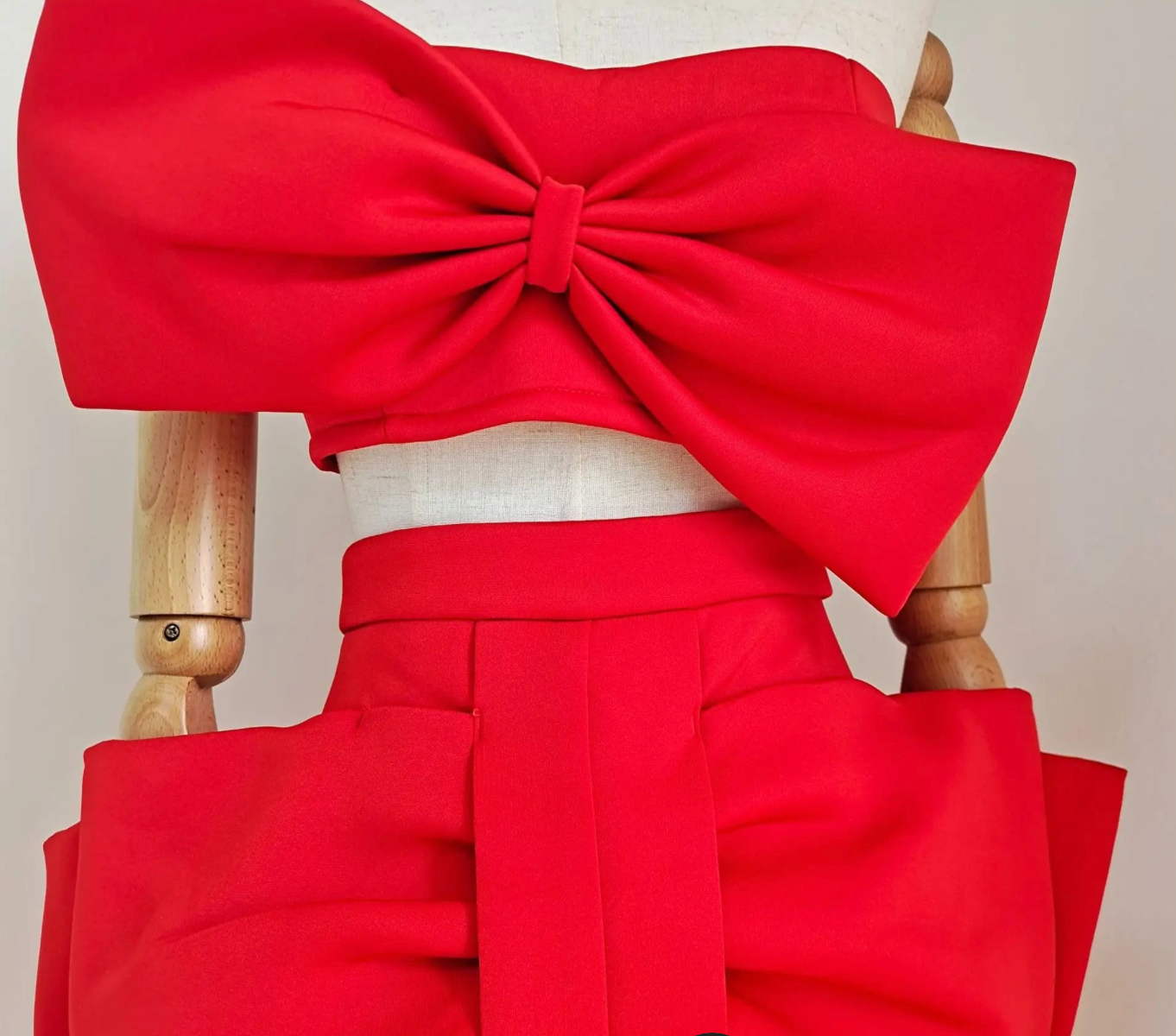 Bow Exposed Waist | Women Set