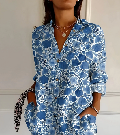 Stylish Women’s Printed Shirt | Long Sleeves