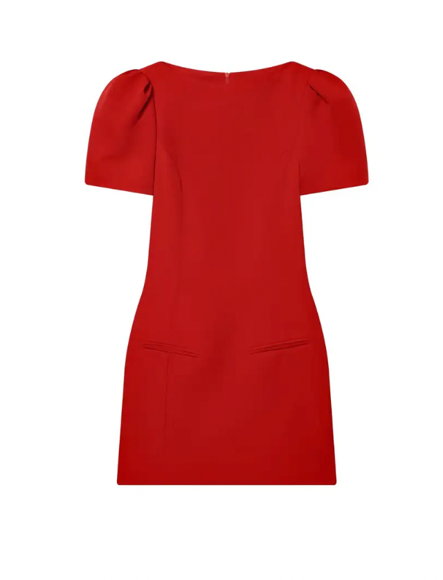 Women’s Slimming Solid Dress | with Zip & Pockets