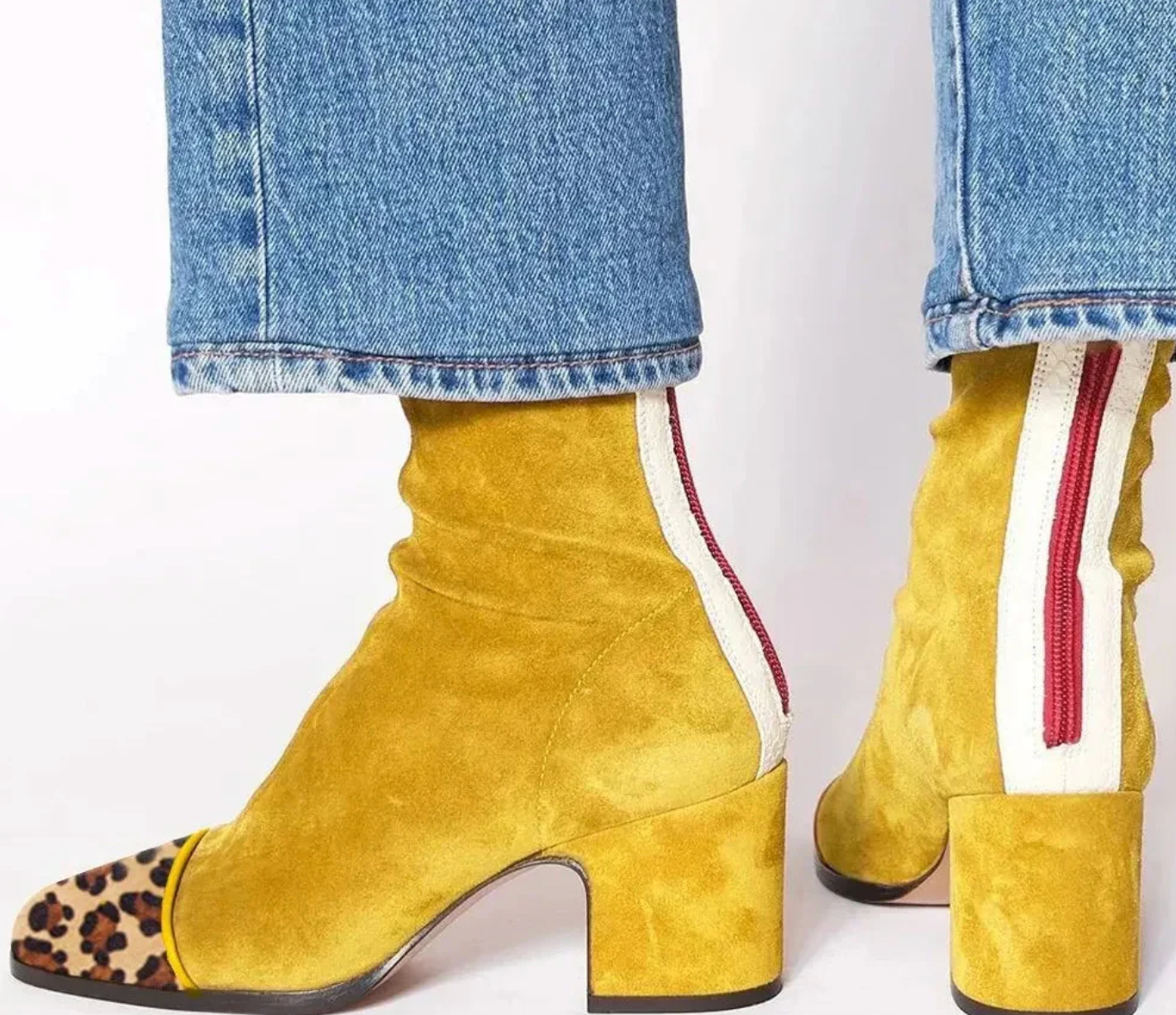 Elegant Ankle Boots | Comfortable Design with Shock Absorption