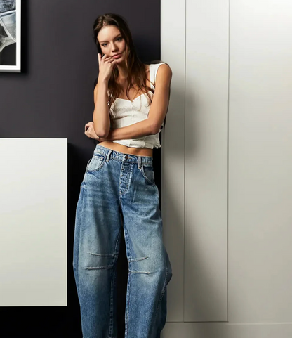 Wide-Leg Women’s Jeans | Effortless Comfort &amp; Modern Silhouette