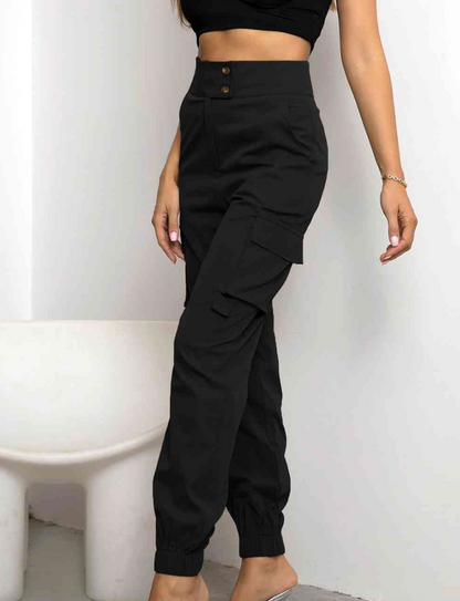 Women’s Cargo Trousers | Fabric Blend