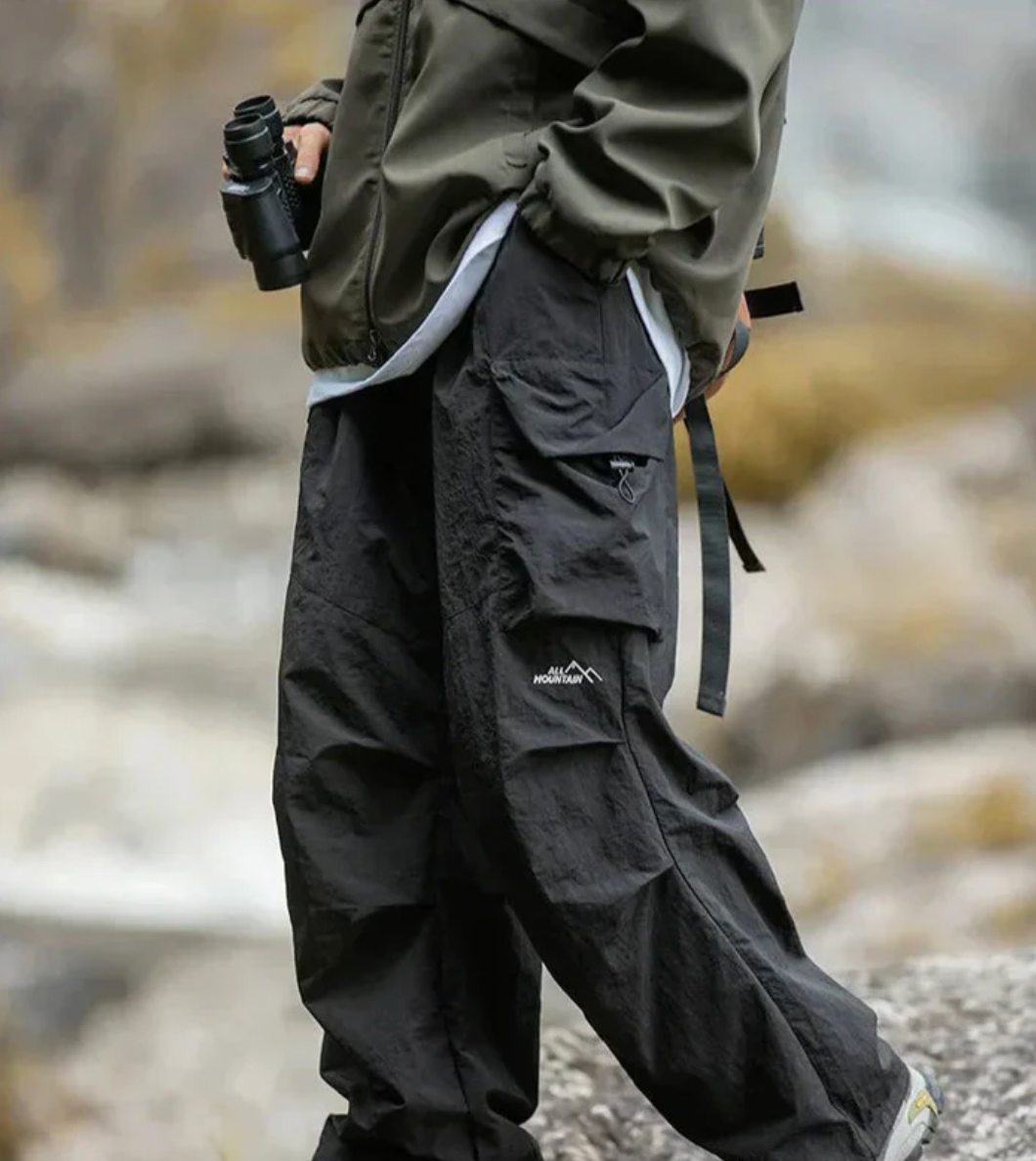 Men’s Cargo Trousers | Elastic Waistband