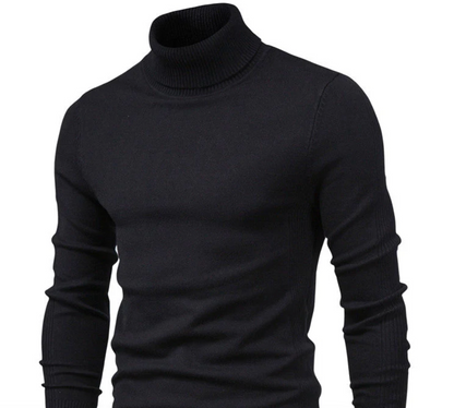 Men’s Cotton Turtleneck Sweater | Knitted Apparel