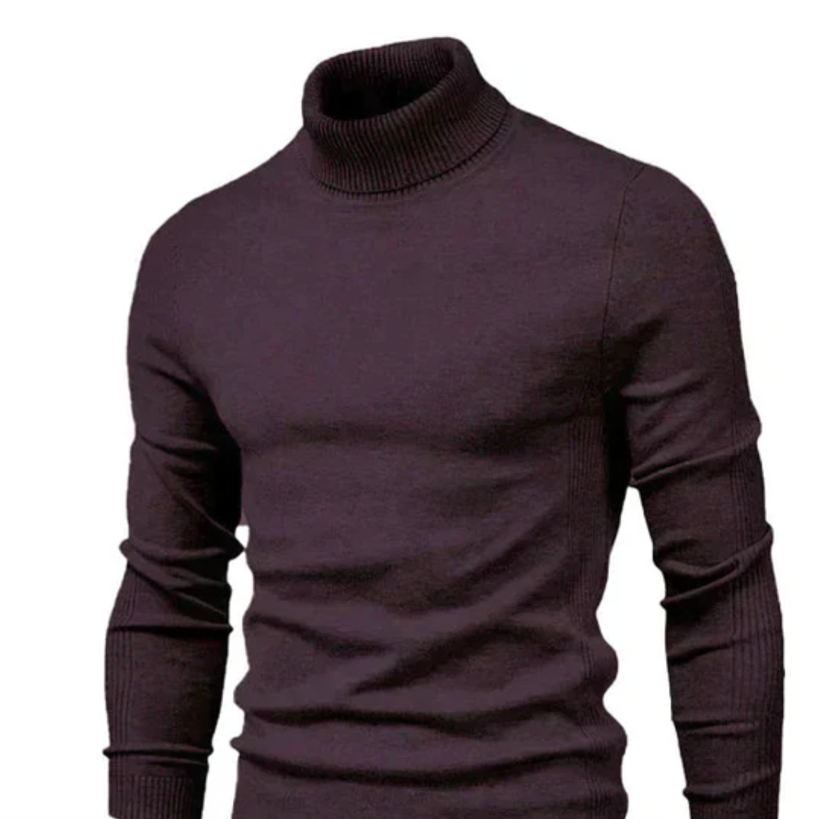 Men’s Cotton Turtleneck Sweater | Knitted Apparel