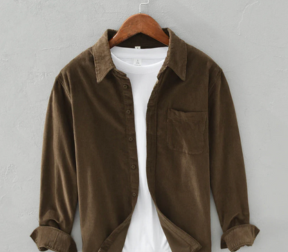 Retro Winter Shirt for Men | Timeless Casual Layer