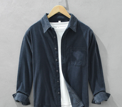 Retro Winter Shirt for Men | Timeless Casual Layer