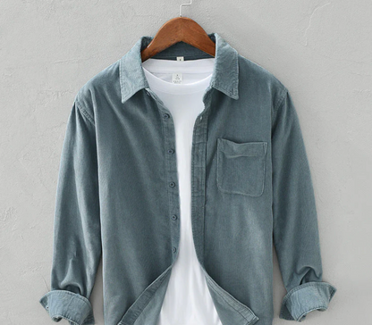 Retro Winter Shirt for Men | Timeless Casual Layer