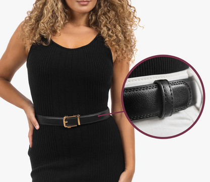 Classic Belt | Gold Buckle
