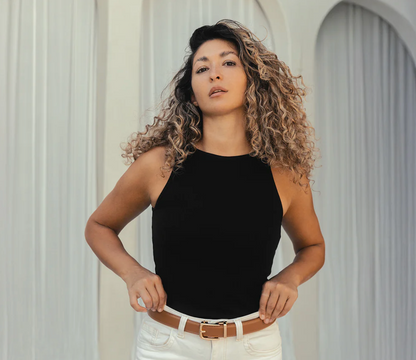 Classic Belt | Gold Buckle